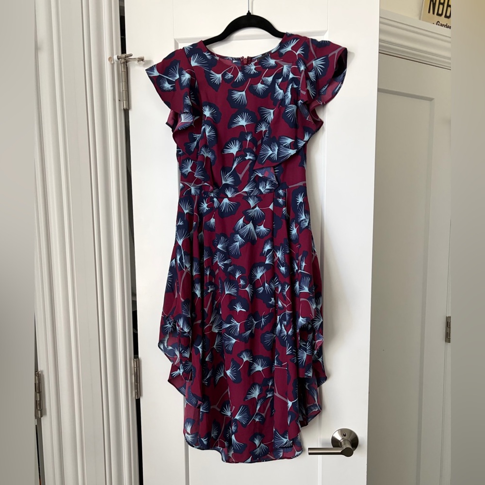 BCBGMaxAzria Kids Dress in Purple and Blue